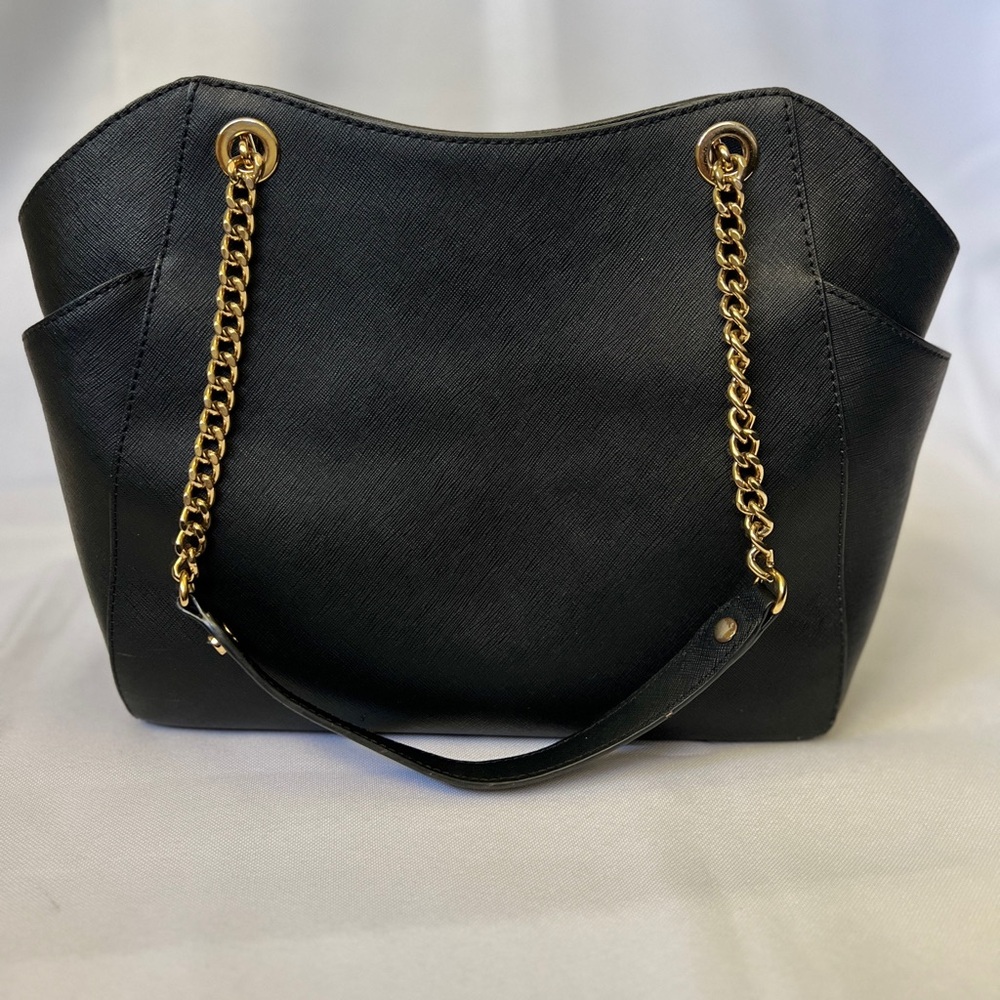 Michael Kors Jet Set Large Saffiano Leather Shoulder Bag EUC - Picture 3 of 4